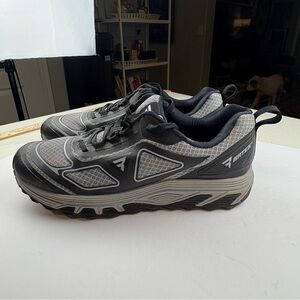 Bates Men's Rush Low Uniform Shoes Grey Lightweight Grippy Sole Breathable